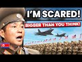North Korean Officer Reacts to Just How MASSIVE is the US Military