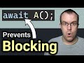 Why you must use async/await in C# to make API calls