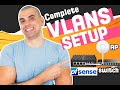 FULL VLAN Tutorial for PFsense 2.7, Zyxel Switch \u0026 Unifi AP! SUPER EASY!