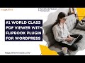 #1 World Class PDF Viewer with Flipbook Plugin for WordPress || #ThemeNcodeFlipbook ||