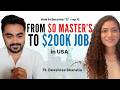 Here's how she went from a Tier-3 College in India to a $200K Job in USA