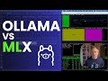 Ollama vs MLX Inference Speed on Mac Mini M4 Pro 64GB