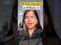 🤯What JEE Mains percentile at 0 Marks? JEE Mains 2026🔥#jee #motivation
