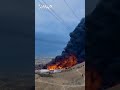 Shahran refinery in Tehran caught fire due to last night's attacks