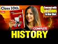 Class 10th Complete History in One Shot | Concept with Questions | Reema maam