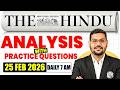 The Hindu Newspaper Analysis for CLAT 2027 | 25 February 2026 | GK \u0026 Current Affairs