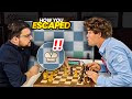 Magnus Carlsen's magical escape! | Carlsen vs MVL | FIDE World Rapid 2025