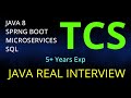 TCS | 5+ years experience|  real time java interview series| Interview 10