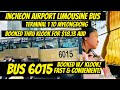 INCHEON AIRPORT LIMOUSINE BUS FROM TERMINAL 1 TO MYEONGDONG BUS 6015|RUBY WONDERS💛