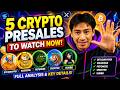 5 Crypto Presales to Watch Now? BitcoinHyper, MaxiDoge, PepeNode, Snorter \u0026 SUBBD Analysis?