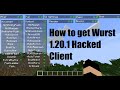 How to get Wurst 1.20.1 Hacked Client in minecraft