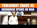 Opposition Protests As S Jaishankar Speaks On Iran War In Parliament | News9