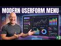 Your Excel Apps Deserve This | Modern UserForm Sidebar Menu
