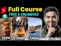 How to Make Al Videos Like Rio Films \u0026 Ani Mahal Using Free Ai Tool | Full Course Masterclass