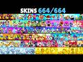 I Spent $13,701 to unlock EVERY SKIN in Brawl Stars... (664 skins)