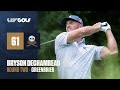 Bryson DeChambeau Shoots a 61 in Historic Second Round Performance
