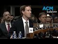 Zuckerberg apologises to families at child safety hearing