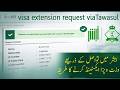 How to Extend Visit Visa via Tawasul in Absher | visa extension request in Tawasul