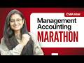 CMA Inter Management Accounting One Shot Marathon | Palak Sharma AIR -39