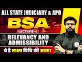 Relevancy and Admissibility | Bharatiya Sakshya Adhiniyam 2023 | BSA MJ Sir |Judiciary By PW
