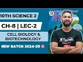 10th Science | Chapter 8 | Cell Biology \u0026 Biotechnology | Lecture 2 | Maharashtra Board |