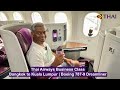 Thai Airways Business Class | Bangkok to Kuala Lumpur | Boeing 787-9 Dreamliner