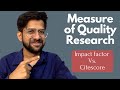 Impact factor and Citescore | How are these research impact scores calculated? For M-Tech, MS/ PhD