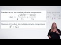 Multiple comparisons / multiple testing