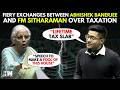 'Lifetime Tax Slab': Fiery Exchanges Between Abhishek Banerjee And FM Sitharaman Over Taxation