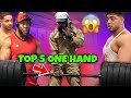 Top 5 ONE Hand lifting/best of Anatoly gym prank