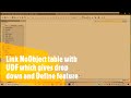 Link NoObject table with UDF and drag it on the delivery form- Part 23