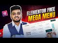 Mega Menu Elementor Tutorial | Create Mega Menu in WordPress