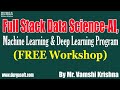 Full Stack Data Science (FREE Workshop) tutorials || by Mr. Vamshi Krishna On 13-02-2022 @10AM IST