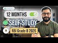 RBI Grade B 2026 | 365 Days Preparation Strategy | Self Study Plan | Sources | Anuj Jindal