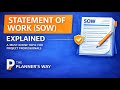 Statement of Work (SOW) Explained | A must know topic for Project Professionals