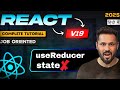 React 19 Tutorial in Hindi #67 useReducerhook | Do not use useState here