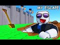 digging to ESCAPE from Prison in Roblox...