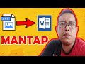 Cara Merubah JPG ke WORD tanpa software | cara edit dokumen jpg 2021