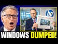 Bill Gates In MELTDOWN As HP DROPS Windows!
