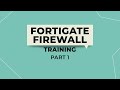 FortiGate Firewall Training - Day 1: Comprehensive Introduction #networkershome