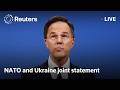 LIVE: NATO and Ukraine make a joint statement