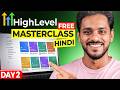 Day 2 - Go High Level Masterclass in Hindi Complete Dashboard overview 