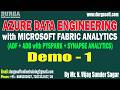 AZURE DATA ENGINEERING with MICROSOFT FABRIC ANALYTICS tutorials || by Mr. N. Vijay Sunder Sagar