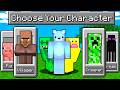 Minecraft, But You Can Choose Your Character...
