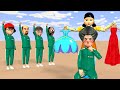 Scary Teacher 3D vs Squid Game Help Miss T Choose Princess Dress Nice Or Error 5 Times Challenge
