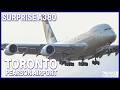 ✈️ A380 Late Arrival, Dark Departure | Toronto Pearson Airport