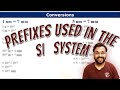 Prefixes used in the SI System and its Conversion of various multiples | Class 11 Chemistry