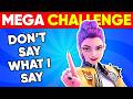 Avoid Saying The Same Thing As Me 🤔🧠❌ Extreme Challenge