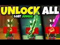 How To UNLOCK 3 NEW RODS In LOST JUNGLE For Fisch Roblox!