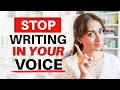 How to Write Character Voice *EFFORTLESSLY* and Stop Sounding Like YOU